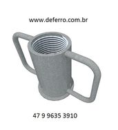 Caneca Rosca Luva Porca Kit de Rosca P Escora Metalica em Contagem