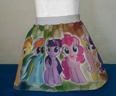 Saia Infantil My Little Pony Moda Infantil Tam. 01 ao 06