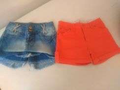 Shorts Jeans e Sarja