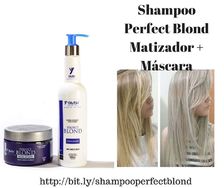 Shampoo Perfect Blond Matizador + Máscara