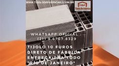Tijolo Direto de Fábrica Whatsapp: (21) 9.6767.8329 Miguel Pereira- RJ