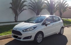 Ford New Fiesta Hatch 1.5s Branco 2014 única Dona (pg 1ª Parc.ipva 20)