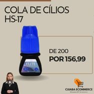 Cola de Cílios 3 Gramas Hs-17 Extensão Cilio Fio a Fio