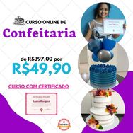 Curso de Confeitaria - Curso Online