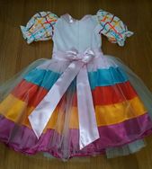 Vestido Infantil de Quadrilha