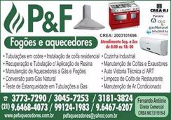 Instalação de Aquecedores e Fogões