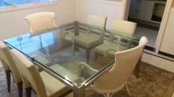 Mesa com 6 Cadeiras para Sala de Jantar