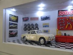 Quadro Oficina de Carro Miniatura Vemag Dkw Belcar