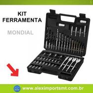 Fotos Similares: Kit de Ferramentas para Furadeira/ Parafusadeira 50 Peças Mondial 