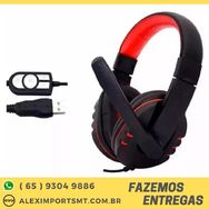 Fone de Ouvido Gamer com Microfone PS3 Hardline Preto