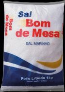 Sal Moído Iodado Bom de Mesa 30 X 1 Kg