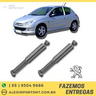 Amortecedor Recondicionado Traseiro Peugeot 206 1999 a 2010