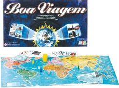 Jogo Boa Viagem / Mundo Mega Tabuleiro 68,5 Cm X 43 Cm Novo sem Uso