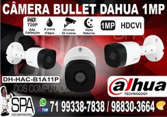 Câmera Bullet de Segurança Dahua IR 1mp Hdcvi Dh-hac-b1a11p em Salvado