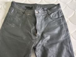 Calça de Couro Motociclista