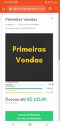 Primeiras Vendas