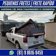 Frete Luziânia Go, Frete Jardim Ingá Go, Frete Valparaíso GO