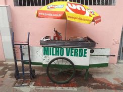 Carrinho Milho Verde com Caldeirão + Carrinho de Carga