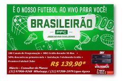 TV por Assinatura c/ 2 Pontos + Futebol