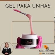 Gel de Unha Nude Unha Decorada Alongamento de Fibra