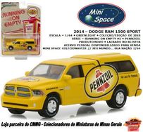 Greenlight 2014 Dodge Ram 1500 Pickup Sport Pennzoil 1/64