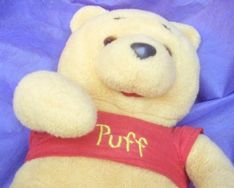 Fotos Similares: Ursinho Pooh Urso Puff Pelúcia 