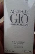 Perfume Acqua Di Giò Homme Giorgio Armani - 30 ML Masculino