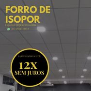 Forro de Isopor Material com Instalação