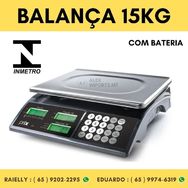 Balança Toledo Prix 3 Fit 15 Kg C/bateria Aprovada Inmetro Balansa Pro