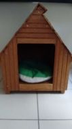 Casa em Madeira para Cachorro Pequeno