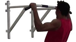 Barra Fixa de Parede 2.5/ Treinar em Casa - Suporta 180kg - Melhor Pre