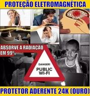 Protetor Anti Poluição Eletromagnética 24k (ouro Verdadeiro):