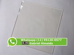 Chapa de Acrílico Transparente 1.00 X 2.00 2mm