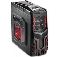 Gabinete Warrior Gamer Multilaser Ga124 com Cooler e Led