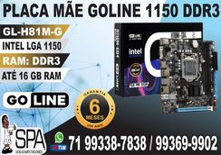 Placa Mãe Goline Gl-h81m-g Socket 1150 Vga Ddr3 em Salvador BA