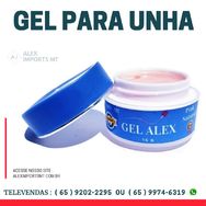 Gel Alex 15g Pink Natural Construtor de Unhas