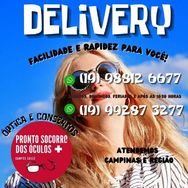 Delivery da óptica e Consertos Pronto Socorro dos óculos - Campos Sal