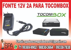 Fonte de Energia 12v-2a para Aparelho Tocombox em Lauro de Freitas BA