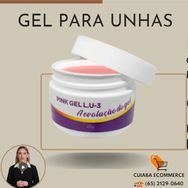 Gel de Unha Piu Bella Pink para Alongamentos em Gel