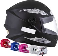 Capacete New Liberty 4 Four Preto / Preto Fosco Pro Tork 54, 56, 58 e