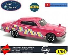 Matchbox 1971 Nissan Skyline 2000 Gtx 1/64