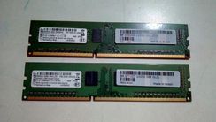 Kit com 4gb Ddr3 Pc3 12800u Samrt Novas. 140,00