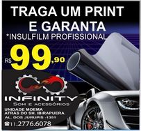 Insulfilm Profissional 99,00 Instalado