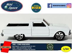 Matchbox 1961 Ford Ranchero Cor Branco 1/64