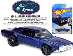 Fotos Similares: Hot Wheels 1969 Dodge Charger 500 Cor Azul 1/64 