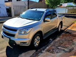 S-10 LTZ Cabine Dupla Prata Diesel 4x4 Impecável