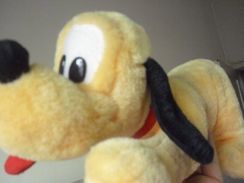 Pluto Pelúcia Original Walt Disney World Disneyland 34 Cm 42 Cm