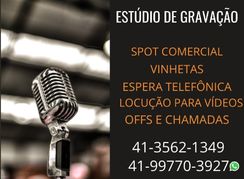 Gravação de Spots Vinhetas