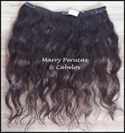 Faixa de Mega Hair Cabelo Natural Gaúcho