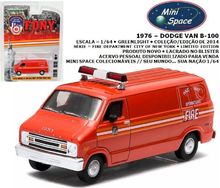 Fotos Similares: Greenlight 1976 Dodge Van B-100 Depto Bombeiro Fdny 1/64 